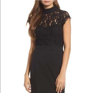 Lace Bodice Mermaid Gown